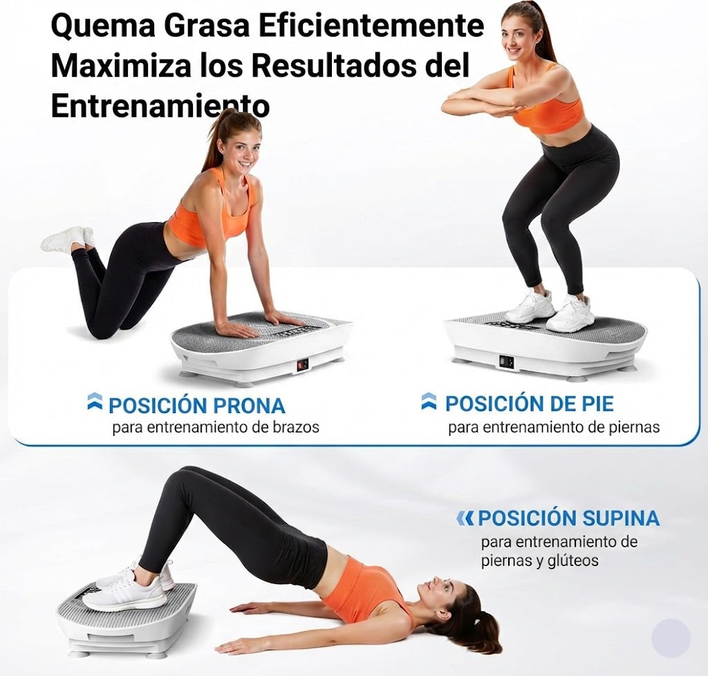 Plataforma Vibratoria Curva Drenaje & Relax