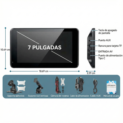 La Pantalla Inteligente DriveTech 7" PRO