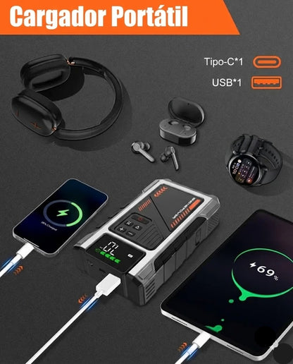 Partidor de Auto y Compresor 4 en 1 (5000A)