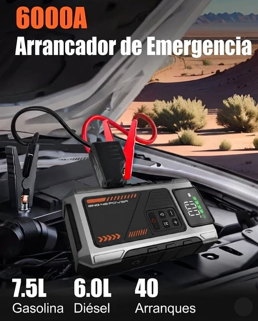 Partidor de Auto y Compresor 4 en 1 (5000A)