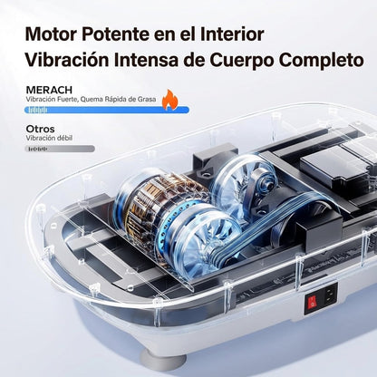 Plataforma Vibratoria Curva Drenaje & Relax