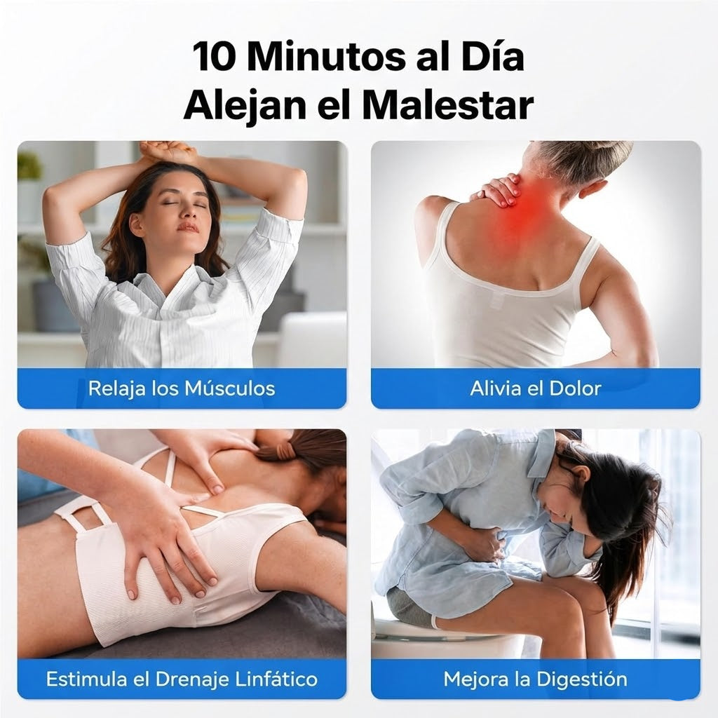 Plataforma Vibratoria Curva Drenaje & Relax