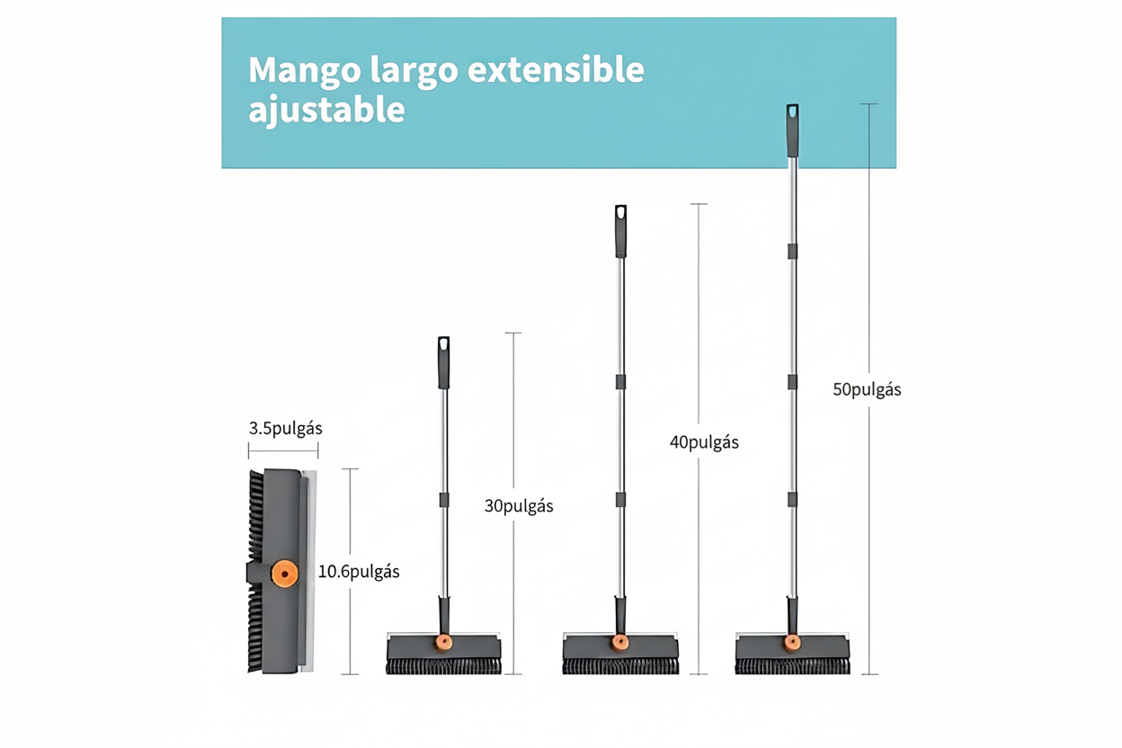 Cepillo AIR 3-en-1 con Mango Extensible